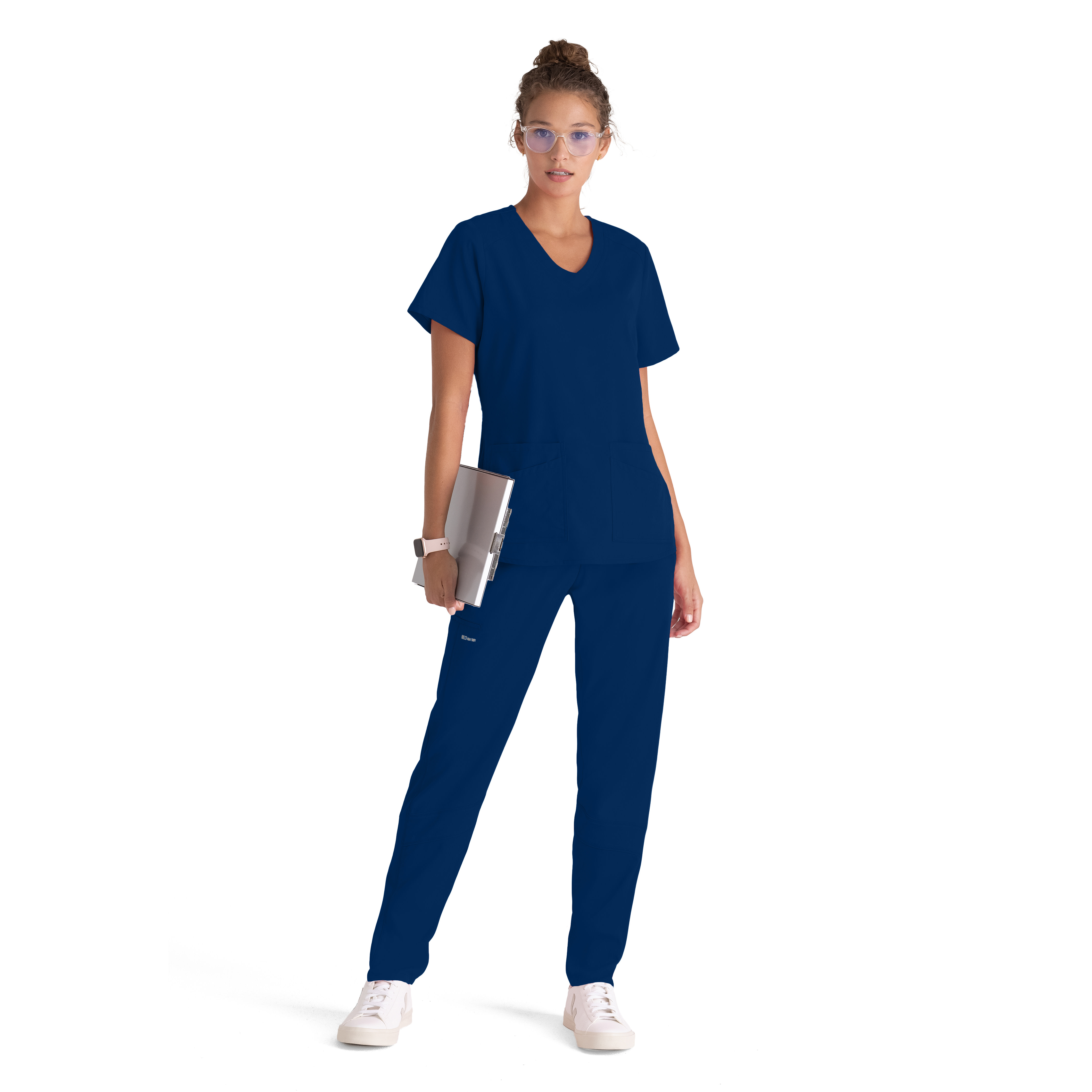 Motion Flex Women's V-Neck Scrub Top
