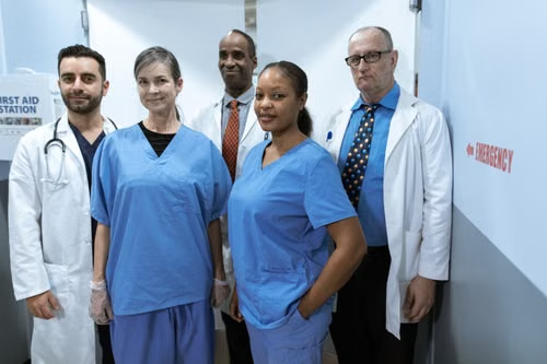 WorkStyle team in professional uniforms